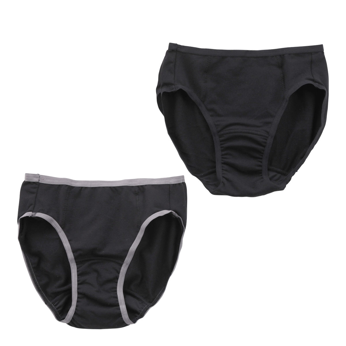 ガロー Garau 女児 ポケット付き サニタリーショーツ 2枚セット キッズ ジュニア 綿混(Set-140)