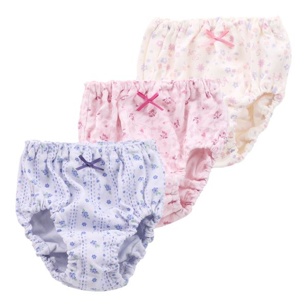 ガロー 女児 フラワープリント ショーツ 3枚セット キッズ ジュニア 110 120 130 140 150 160 165 Garau