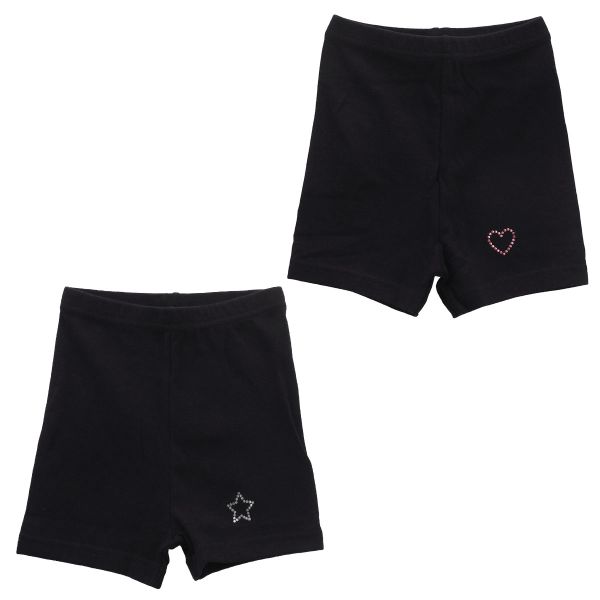 ガロー Garau 1分丈 オーバーパンツ スパッツ 2枚セット キッズ ジュニア 110 120 130 140 150 160