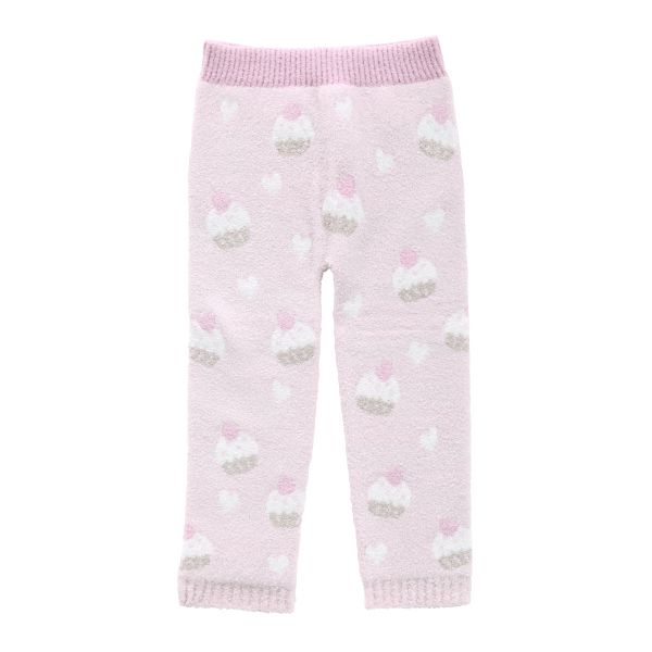 ガロー Garau モコモコ素材のマシュマロレギンス キッズ ジュニア ロング丈 オーバーパンツ 女の子 女児 100-110 120-130