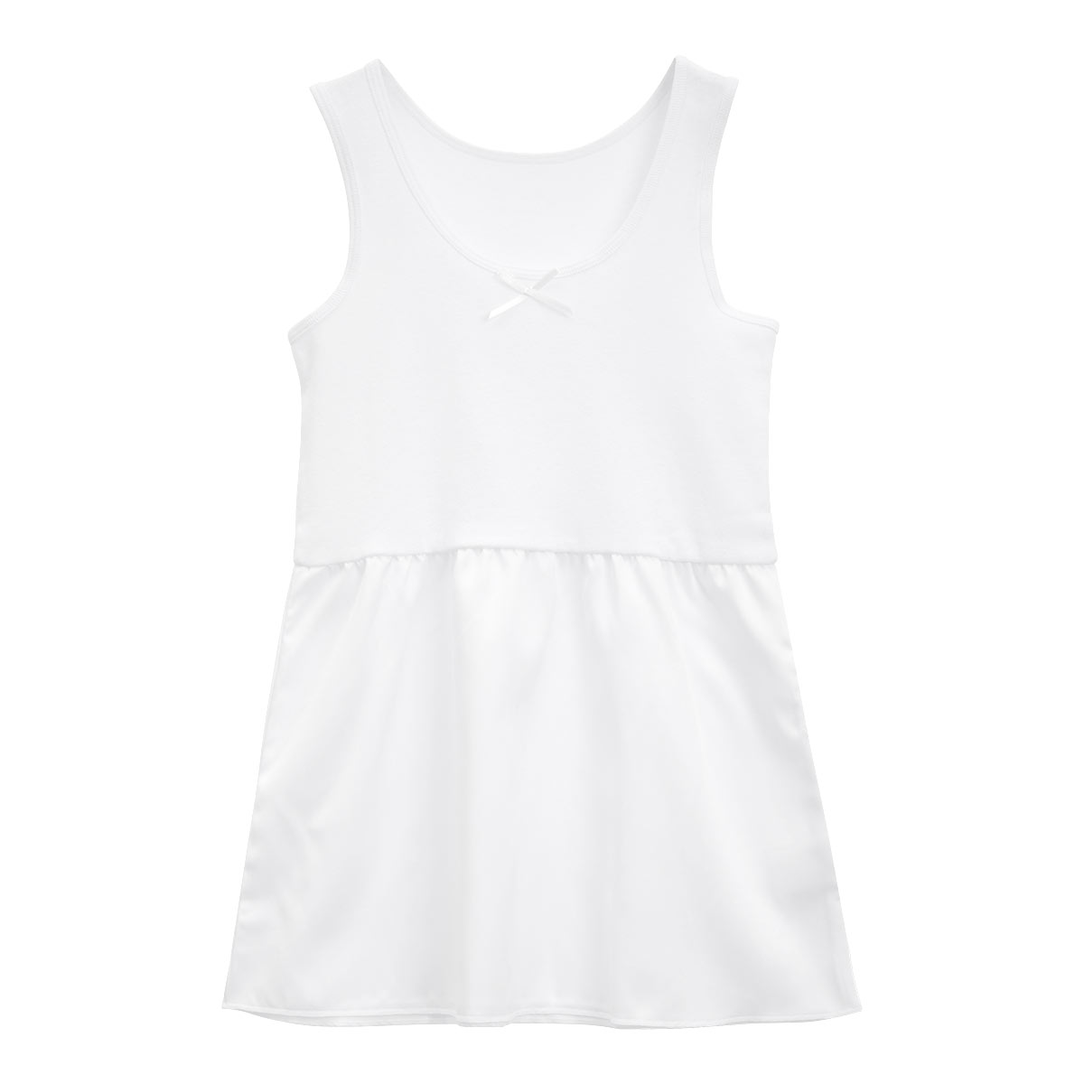 ココチックス Kokochix 女児 キッズ＆ジュニア タンクトップ スリップ インナー 110･120･130･140･150･160(WH-ホワイト-110)