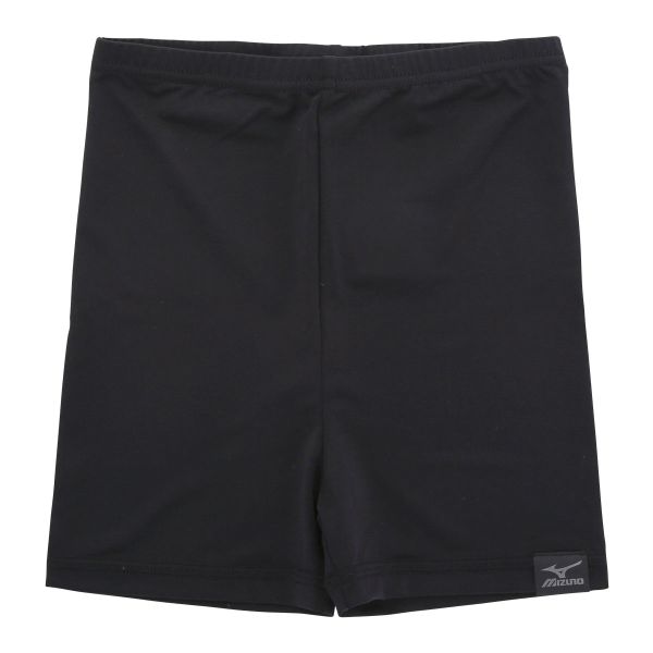 ミズノ MIZUNO くろぱん ひんやり氷結タッチ スパッツ オーバーパンツ ショート丈 ジュニア キッズ 吸汗速乾 スポーツ レディース