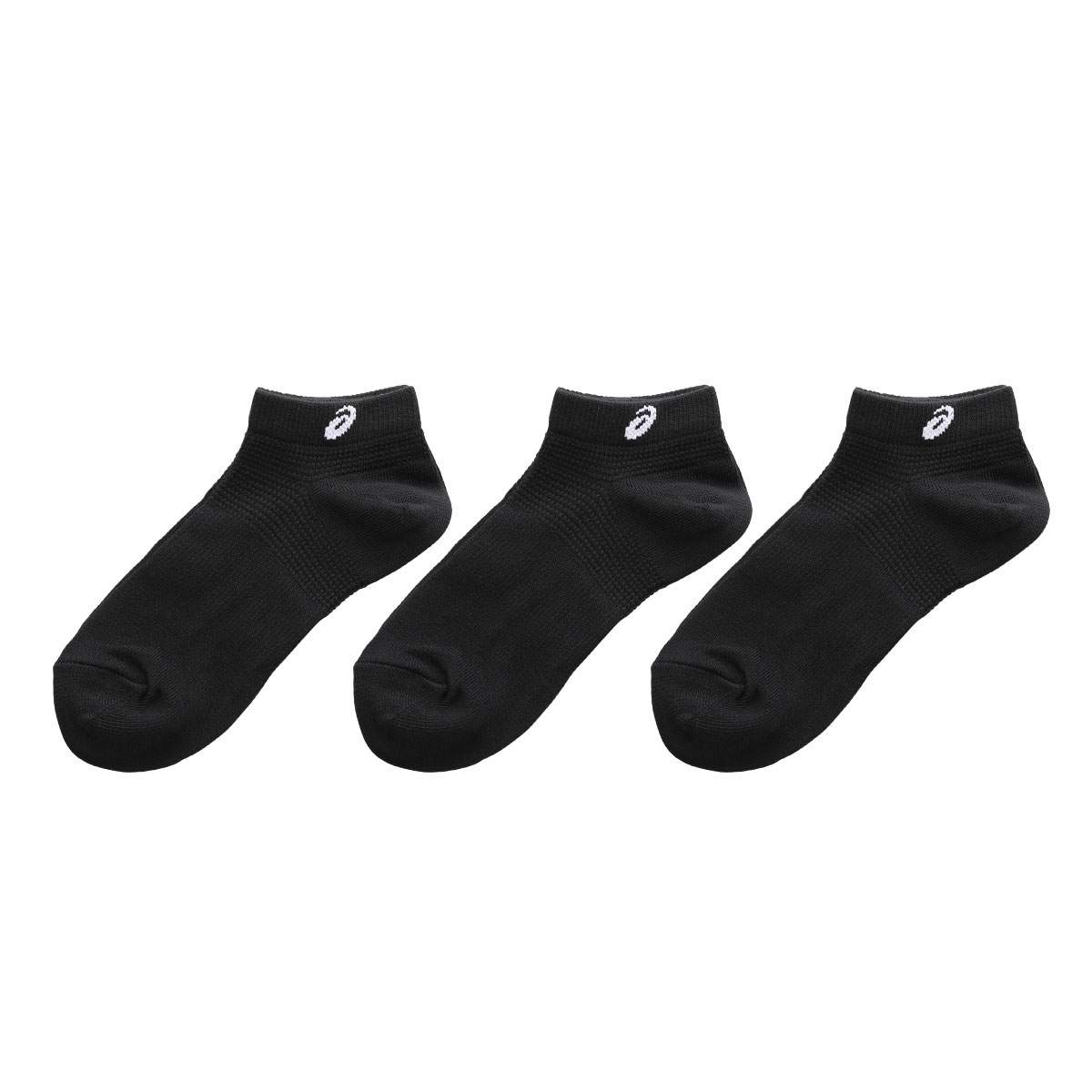 アシックス ASICS ソックス 靴下 スニーカー丈 3足組 白 黒 サポート スポーツ レディース 23-25cm(Set2-23-25cm)