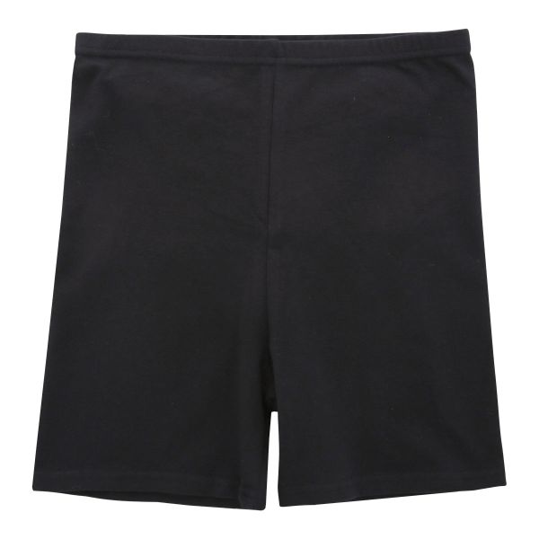 okamoto くろぱん のび～る綿混 ひざ上20cm丈 スパッツ オーバーパンツ インナースパッツ こっそり冷え対策 レディース