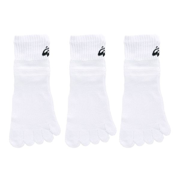 アシックス ASICS 五本指 ソックス つま先かかと補強 3足セット ショート丈 メンズ 24-26cm 26-28cm