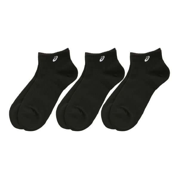 アシックス ASICS キッズ ソックス 靴下 スニーカー丈 3足組 抗菌防臭 ジュニア 白 黒 グレー 紺 スクール 21-23cm 23-25cm