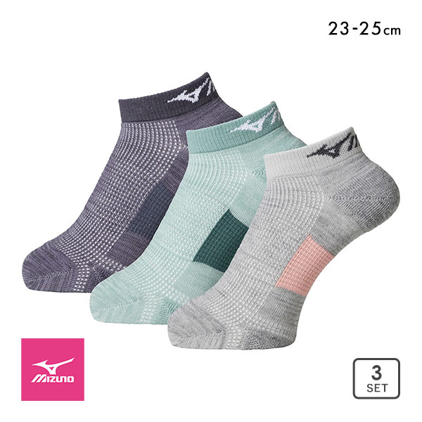 10%OFF ミズノ MIZUNO RUN & WALK ソックス スニーカー丈 靴下 足底パイル 甲メッシュ レディース 23-25cm 10%OFF ミズノ MIZUNO RUN & WALK ソックス スニーカー丈 靴下 足底パイル 甲メッシュ レディース 23-25cm