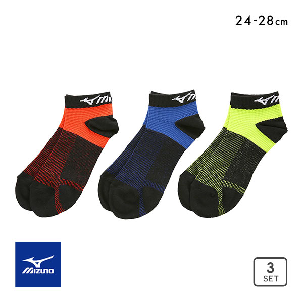 10%OFF ミズノ MIZUNO RUN&WALK ソックス 靴下 スニーカー丈 3足組 甲メッシュ サポート スポーツ 24-26cm 26-28cm メンズ 10%OFF ミズノ MIZUNO RUN&WALK ソックス 靴下 スニーカー丈 3足組 甲メッシュ サポート スポーツ 24-26cm 26-28cm メンズ