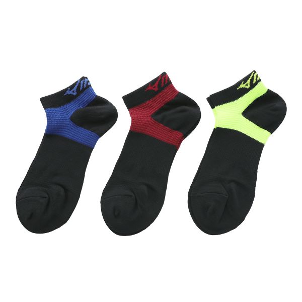 ミズノ MIZUNO ワーク 強靭フィット ソックス 靴下 三足組 ショート丈 メンズ 24-26cm 26-28cm