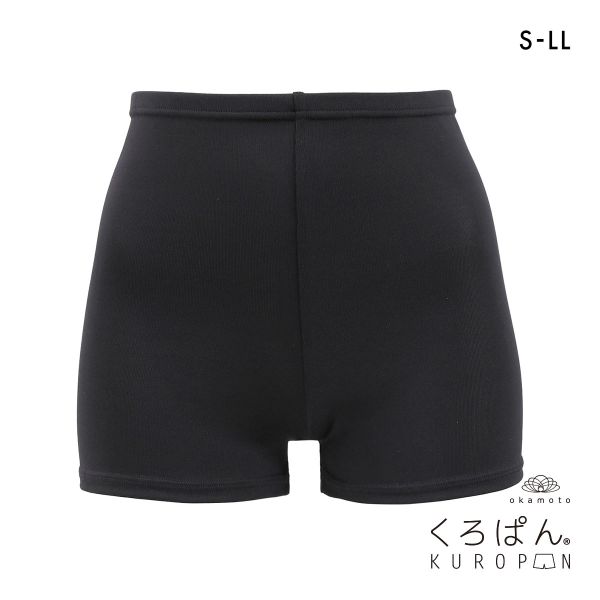 くろぱん さらさらDRY レディース オーバーパンツ マイクロミニ丈 吸水速乾 スポーツ 部活 学校 学生 S-LL KUROPAN