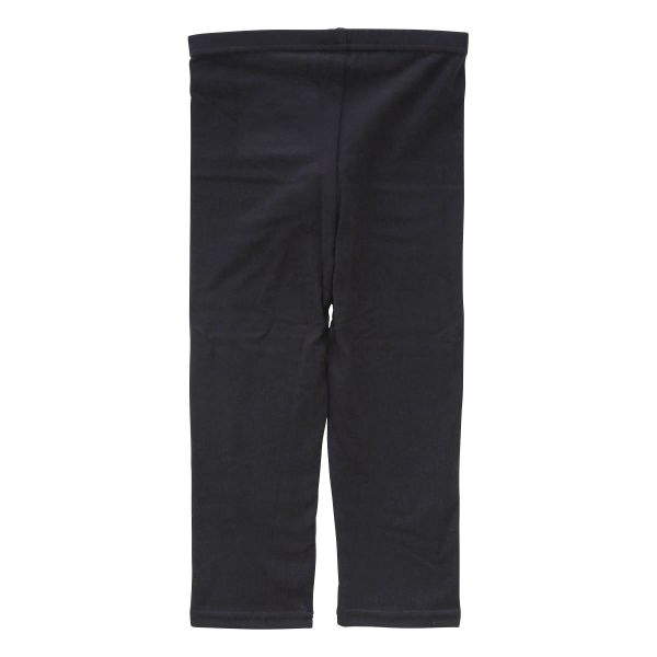 くろぱん KUROPAN スパッツ オーバーパンツ 7分丈 キッズ ジュニア 女の子 のび～る綿混 無地