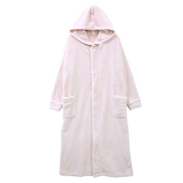 なまけmoco 着る毛布 ルームウェア ユニセックス 部屋着 ロング フード もこもこ あったか 静電気防止加工 ブルーミングフローラ