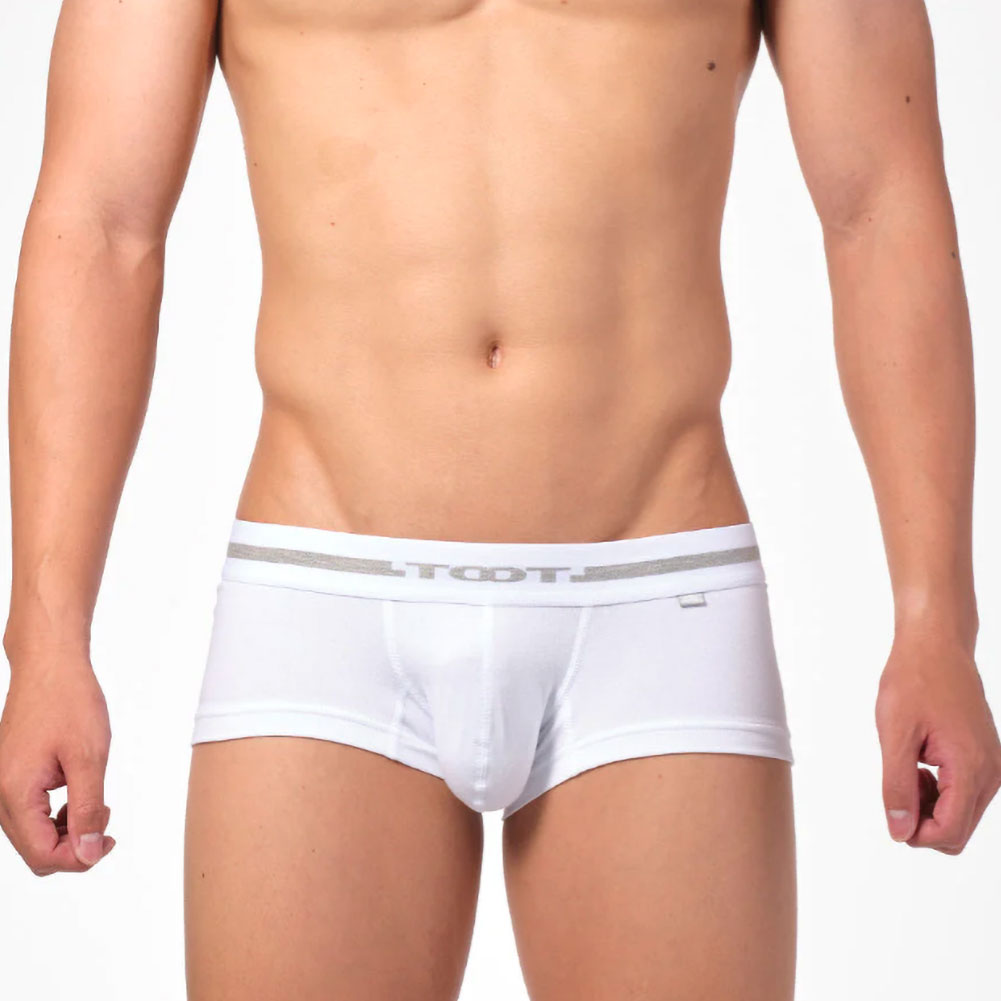 トゥート TOOT ORIGIN BASIC nano BOXER ナノボクサー ボクサーパンツ 前とじ BC23A010 S M L LL XL メンズ ローライズ ベーシック(WH-ホワイト-S)