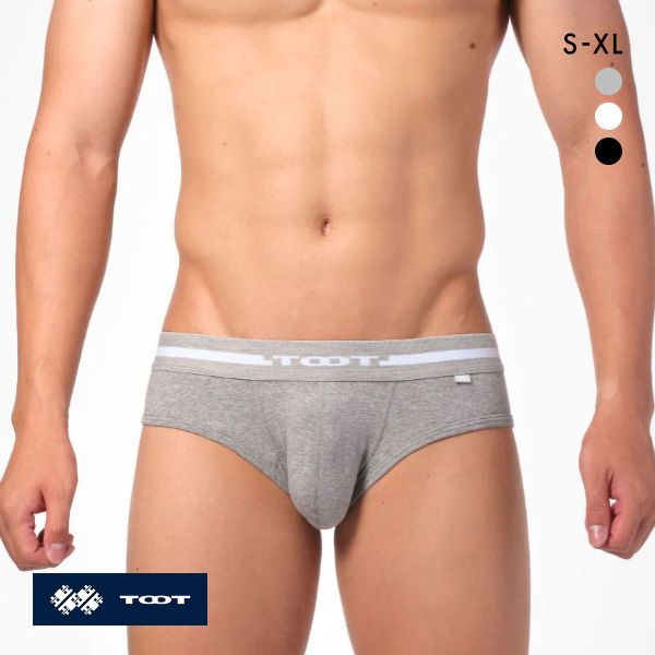 トゥート TOOT ORIGIN BASIC BIKINI ビキニ 前とじ BC23A020 パンツ ブリーフ メンズ ローライズ ベーシック コットン