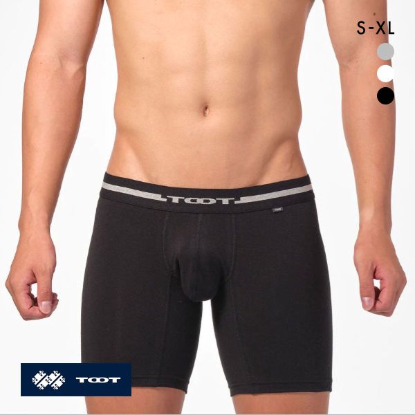 トゥート TOOT ORIGIN BASIC LONG BOXER ロングボクサーパンツ 前とじ BC23A030 S M L LL XL メンズ ローライズ ベーシック コットン