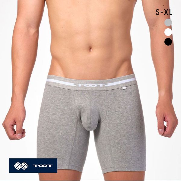 トゥート TOOT ORIGIN BASIC LONG BOXER ロングボクサーパンツ 前とじ BC23A030 S M L LL XL メンズ ローライズ ベーシック コットン