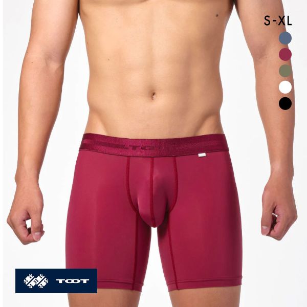トゥート ReNEW TOOT NYLON LONG ロングボクサーパンツ 前とじ メンズ ローライズ ベーシック BC23A430 S M L LL XL TOOT