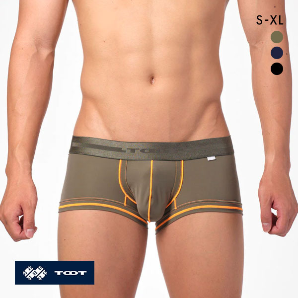 トゥート TOOT ネオンライン ナイロン ボクサー ウルトラマイクロボクサーパンツ ローライズ メンズ 前とじ CB23A021 立体カップ