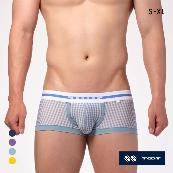 トゥート ギンガムチェック ボクサー III ボクサーパンツ メンズ 前とじ 立体カップ TOOT