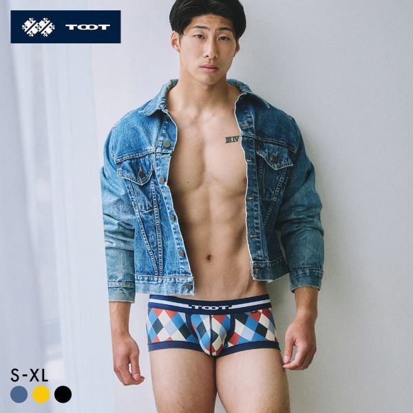 トゥート モダンカラーダイヤ ボクサー ボクサーパンツ ローライズ メンズ 前とじ TOOT