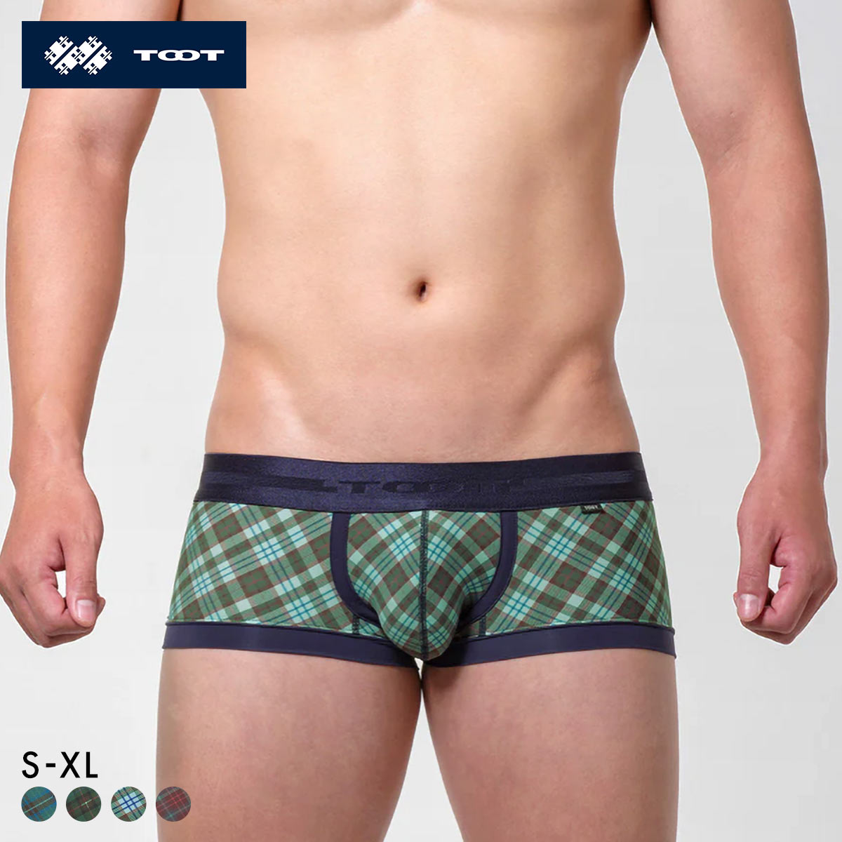 トゥート TOOT タータンチェック ボクサー III ボクサーパンツ メンズ