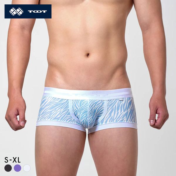 トゥート TOOT ゼブラ ボクサー ボクサーパンツ メンズ 前とじ 日本製 TOOT