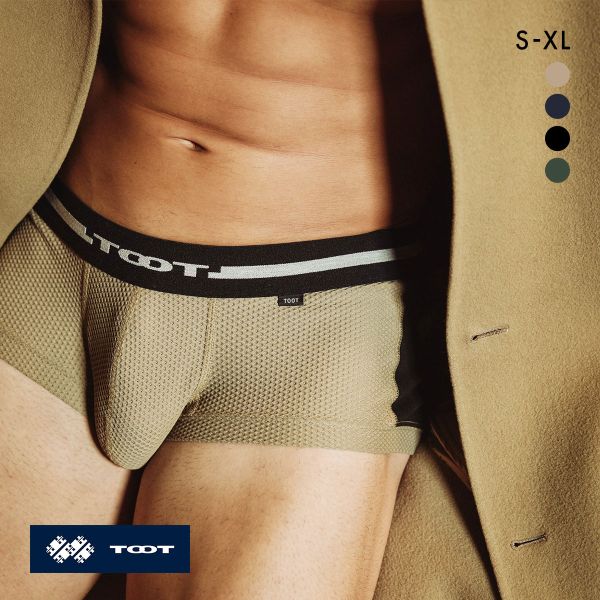 トゥート チルウォーム ボクサーパンツ ローライズ メンズ 前とじ CB25S407　立体カップ TOOT