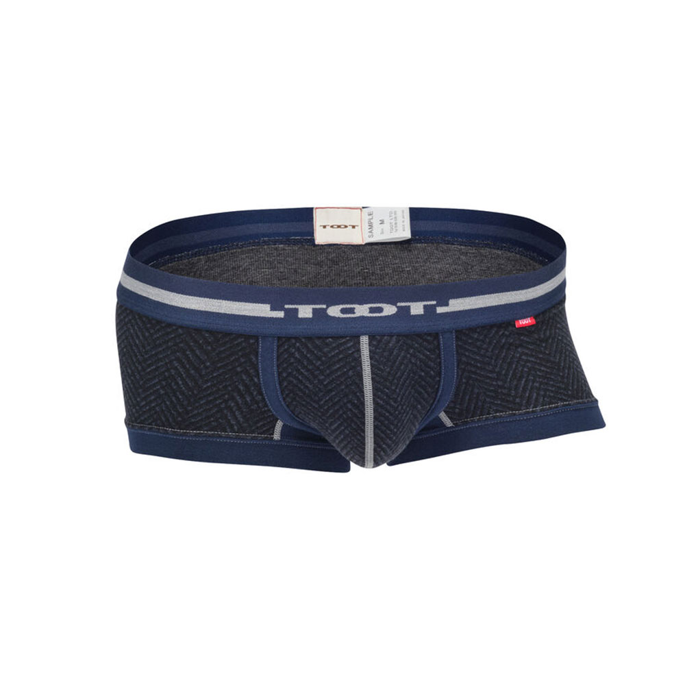 トゥート TOOT ヘリンボーンコットン ボクサーパンツ CB79L270(NV-ネイビー-S)