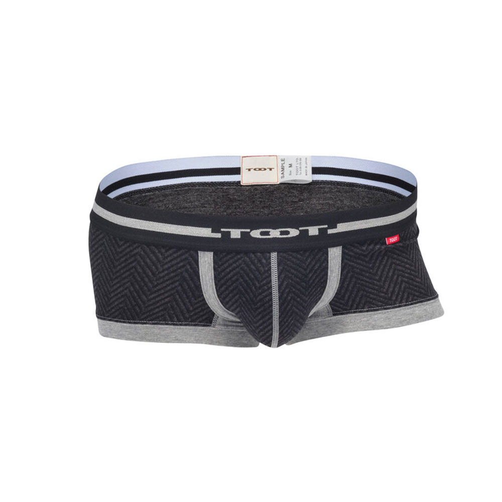 トゥート TOOT ヘリンボーンコットン ボクサーパンツ CB79L270(DGY-濃グレー-S)