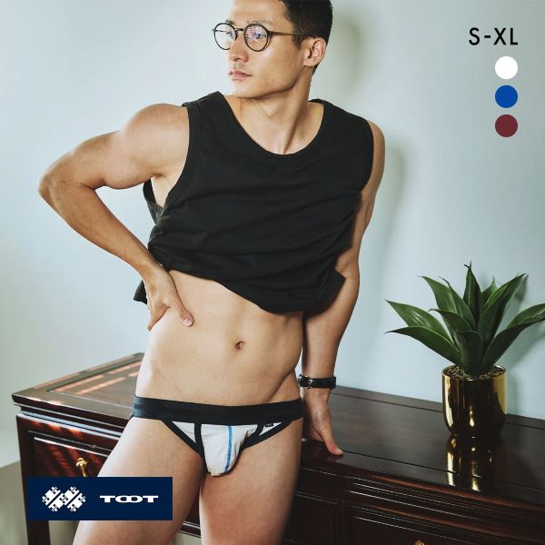 トゥート ECO ドライタッチ カップビキニ メンズ 前閉じ 立体カップ ローライズ TOOT 日本製