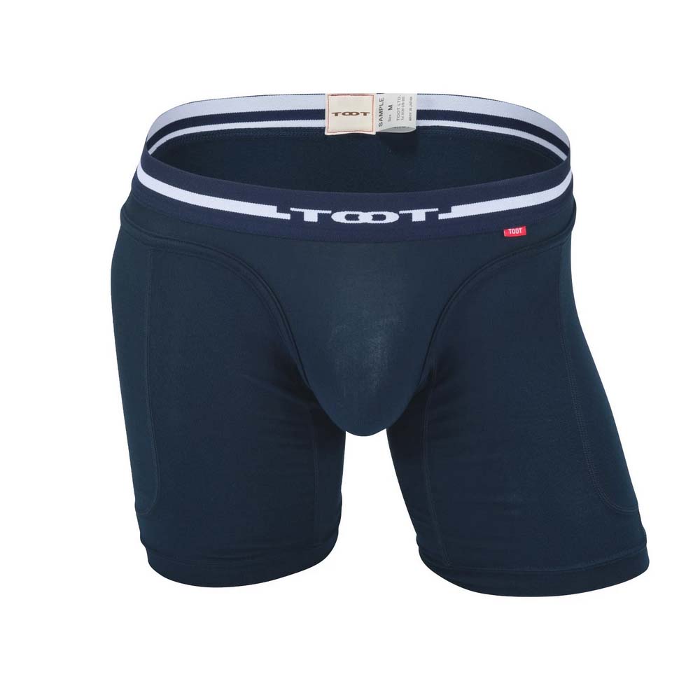 トゥート TOOT FuTuR=IST ロングボクサーパンツ メンズ 前とじ LB23S306(NV-ネイビー-S)