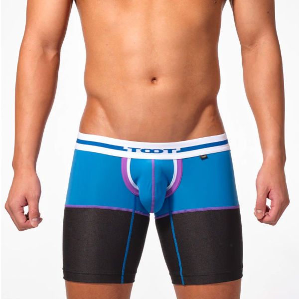 トゥート TOOT レイヤード ロングボクサー ボクサーパンツ メンズ 前とじ LB24S008 クールマックス ナノボクサー