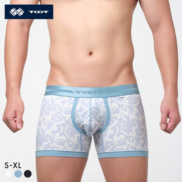 トゥート TOOT グラフィカルハート ミドルボクサー ボクサーパンツ メンズ 前とじ HT03J369