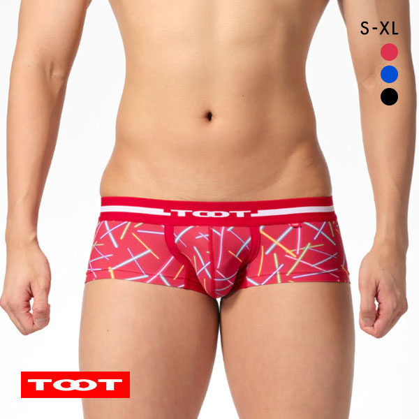 トゥート TOOT ネオンプリント nano ボクサーパンツ メンズ 前とじ NB23S007