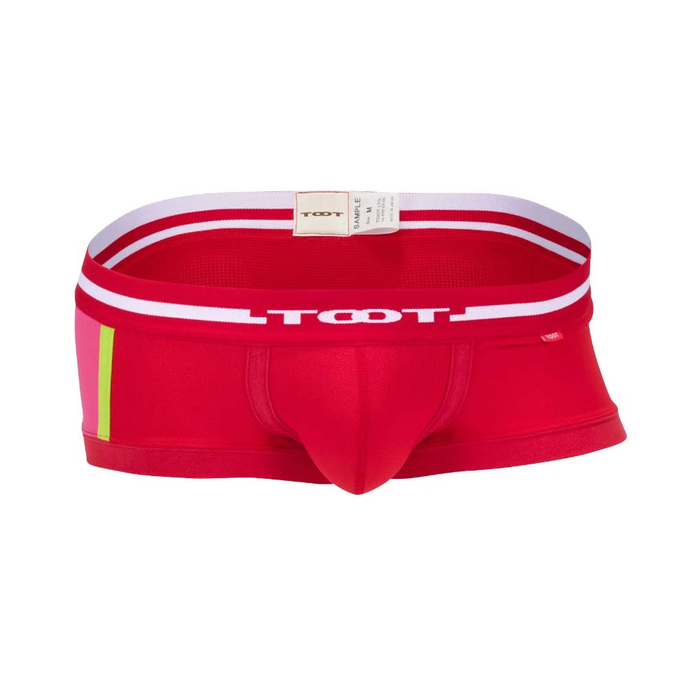 トゥート TOOT スプリング メッシュ nano ボクサーパンツ メンズ 前とじ NB23S304(RE-レッド-S)