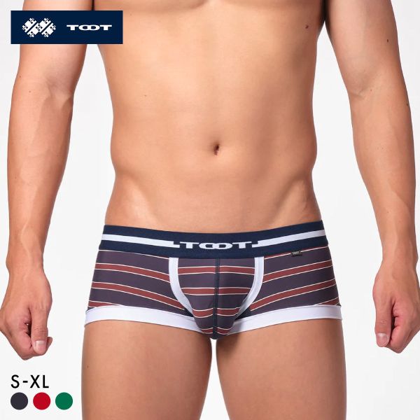 トゥート スクール エンブレムプリント nano ボクサーパンツ メンズ 前とじ NB24A015 ナノボクサー 立体カップ TOOT