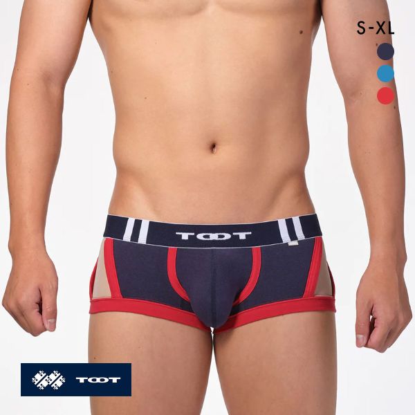 トゥート TOOT ピープ スラッシュバインダー nano ボクサーパンツ メンズ 前とじ NB24A109 ナノボクサー 立体カップ メッシュ