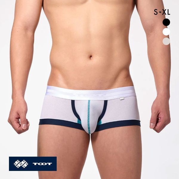 トゥート TOOT メッシュ コンビネーションnano ボクサーパンツ メンズ 前とじ NB25S311 ナノボクサー 立体カップ