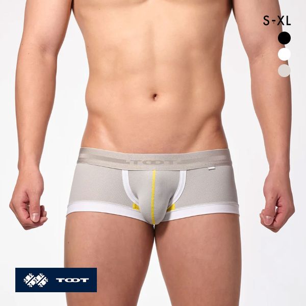 トゥート TOOT メッシュ コンビネーションnano ボクサーパンツ メンズ 前とじ NB25S311 ナノボクサー 立体カップ