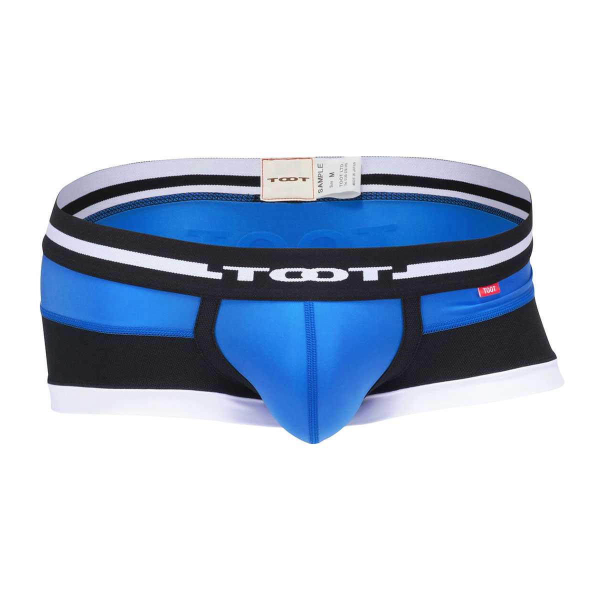 トゥート TOOT '80s ボールドロゴ nano ボクサーパンツ メンズ 前とじ NB33L404 ナイロン 鹿の子(BU-ブルー-S)
