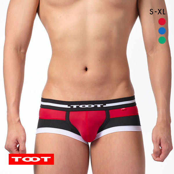 トゥート TOOT '80s ボールドロゴ nano ボクサーパンツ メンズ 前とじ NB33L404 ナイロン 鹿の子