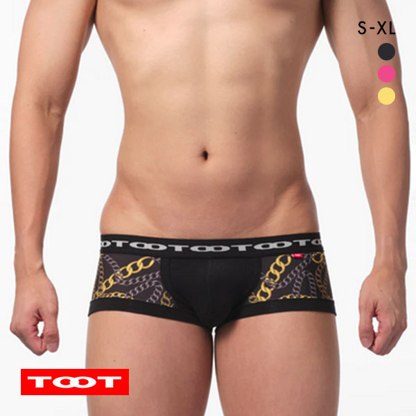 トゥート TOOT ゴールドチェーンプリント nano ボクサーパンツ メンズ 前とじ NB39L412