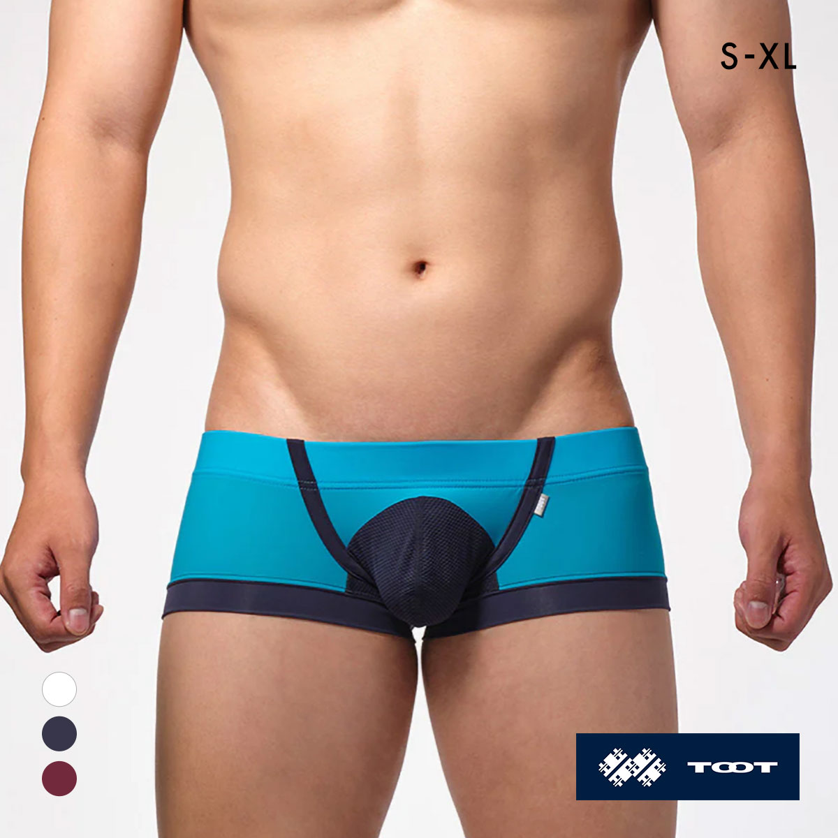 トゥート TOOT フットボールカップ スーパーnano メンズ 前とじ 日本製 TOOT(NV-ネイビー-S)