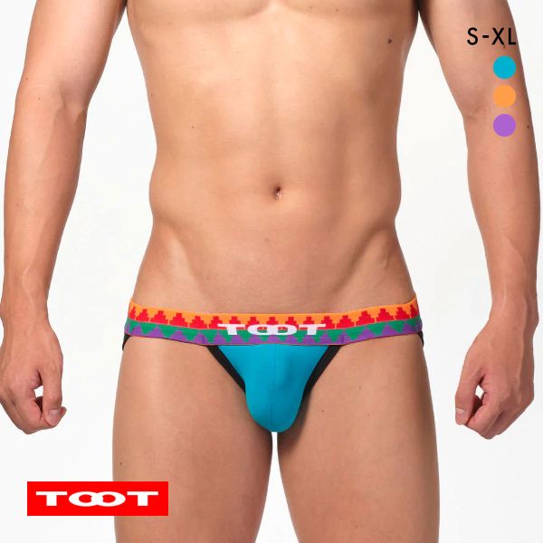 トゥート TOOT トライバルバンド ジョック パンツ メンズ Yバック ストレッチナイロン