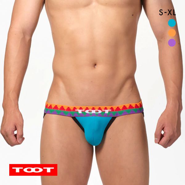 トゥート TOOT トライバルバンド ジョック パンツ メンズ Yバック ストレッチナイロン