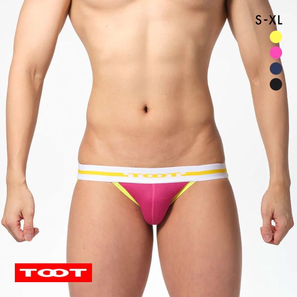 トゥート TOOT リブフロント ジョック パンツ メンズ Yバック YB23S401