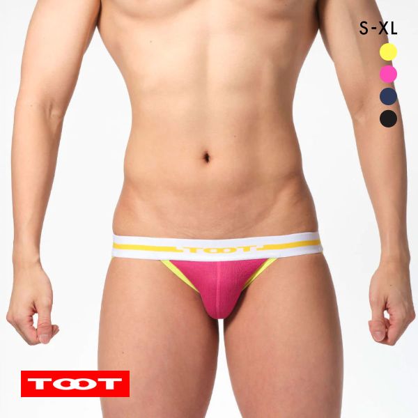 トゥート TOOT リブフロント ジョック パンツ メンズ Yバック YB23S401