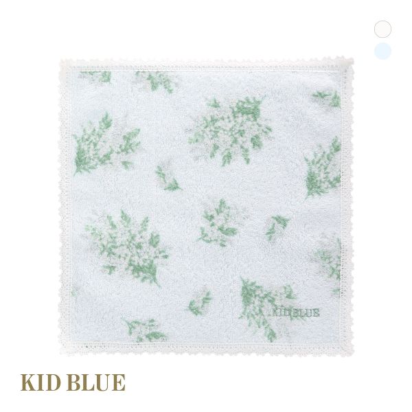 キッドブルー 25タオル ミモザ ハンドタオル KID BLUE