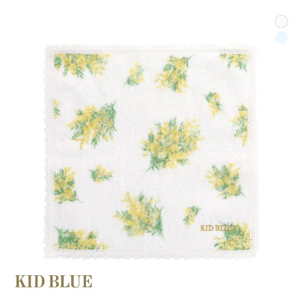 【メール便(6)】 キッドブルー 25タオル ミモザ ハンドタオル KID BLUE 【メール便(6)】 キッドブルー 25タオル ミモザ ハンドタオル KID BLUE