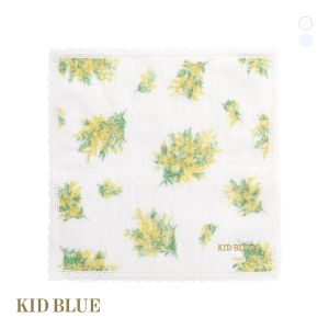 キッドブルー 25タオル ミモザ ハンドタオル KID BLUE